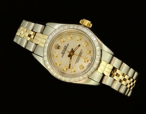 buy classic oyster two tone rolex womens|rolex oyster perpetual price list.